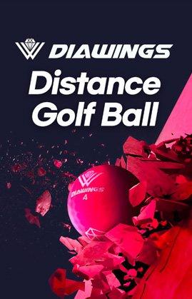 DiaWings Max Distance Golf Ball