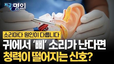 소리만 들어도 원인을 알 수 있다? 이명이라고 다 같은 게 아닙니다 [박시내 서울성모병원 이비인후과 교수]
