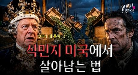 식민지 미국에서 살아남는 법, 바다에 차를 던져버린 미국인의 생존전략💥 | 보스턴 티파티 사건 | 어쩌다인문학