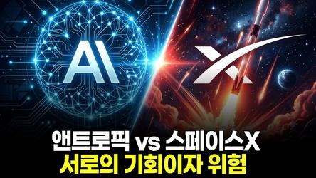 앤트로픽 vs 스페이스X 서로의 기회이자 위험