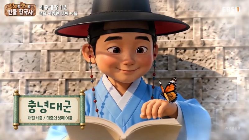 세종대왕 1부. 책을 사랑한 셋째아들