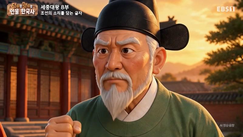 세종대왕 8부. 조선의 소리를 담는 글자