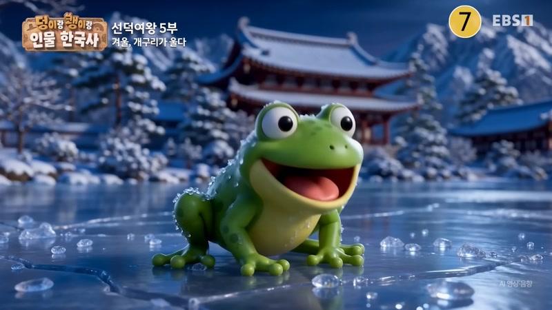 선덕여왕 5부. 겨울, 개구리가 울다